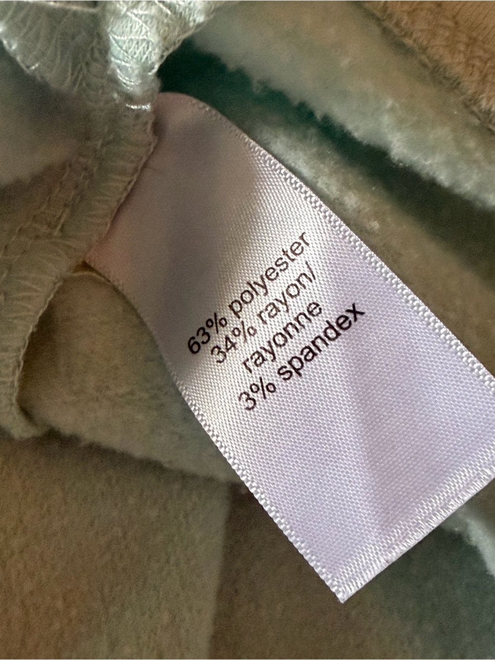 Maurices Ombre Dip Dye Crewneck Sweatshirt Medium Slate Blue Seafoam Long Sleeve - Picture 5 of 7